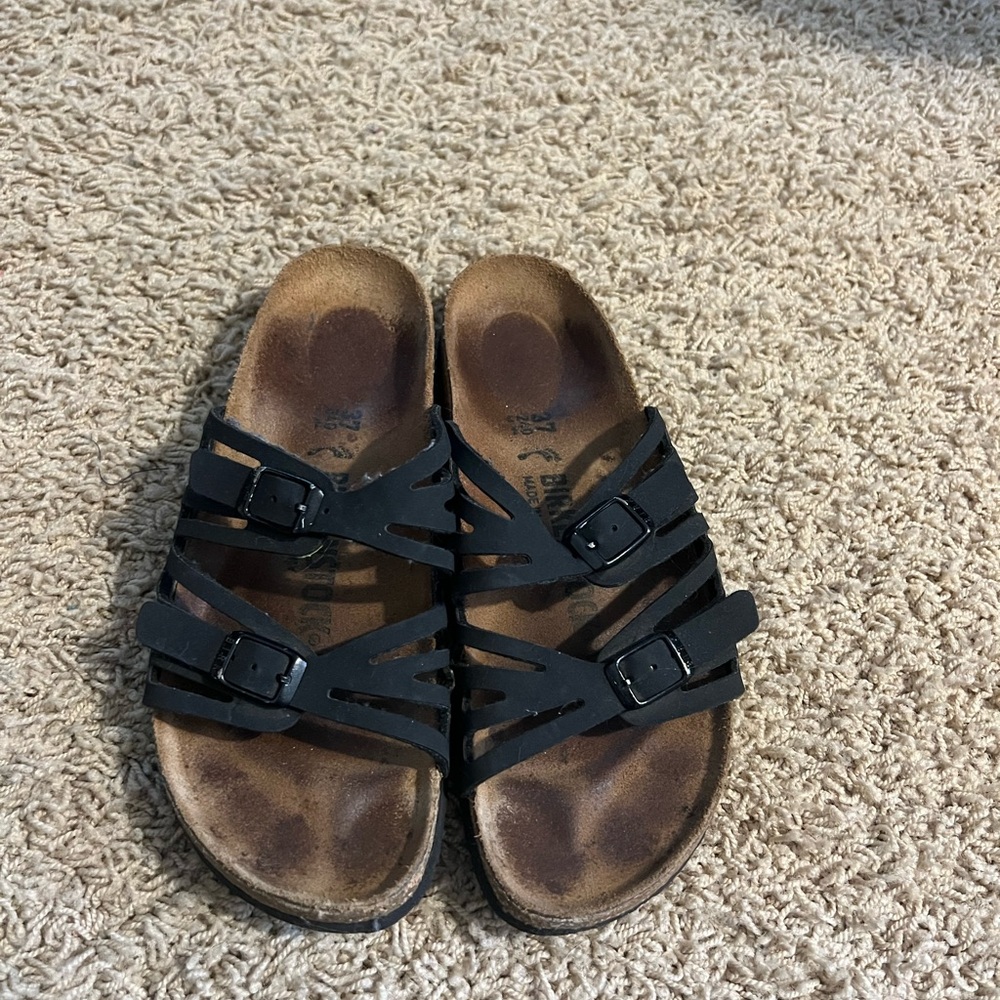 Black Birkenstocks